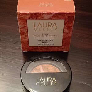 Laura Geller Baked Blush-n-Brighten Marbelized Blush - Sunset